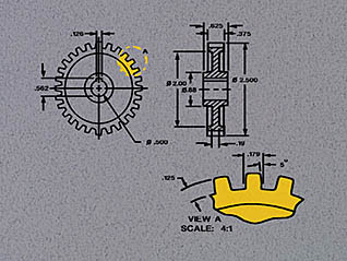 Course screen