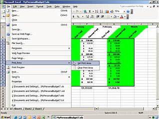 Course screen