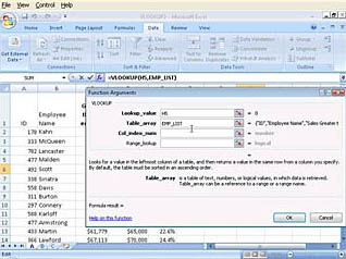 Course screen