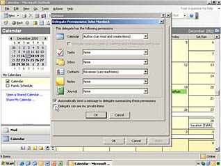 Course screen