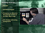 Course screen