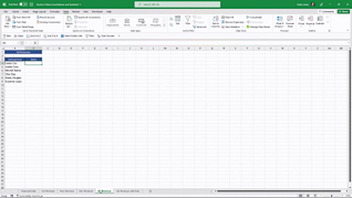 Course screen