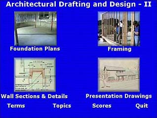 Course Main menu