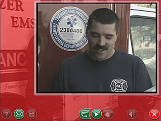 Course screen
