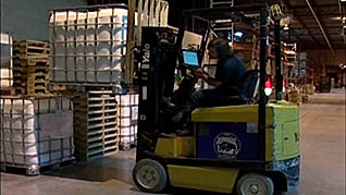 Before employees operate a forklift, or lift truck, they must complete a designated safety training program.