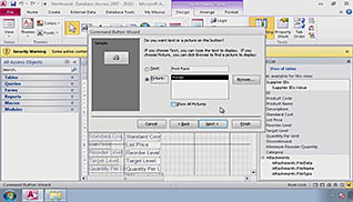 Course screen