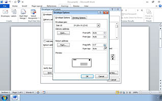Course screen